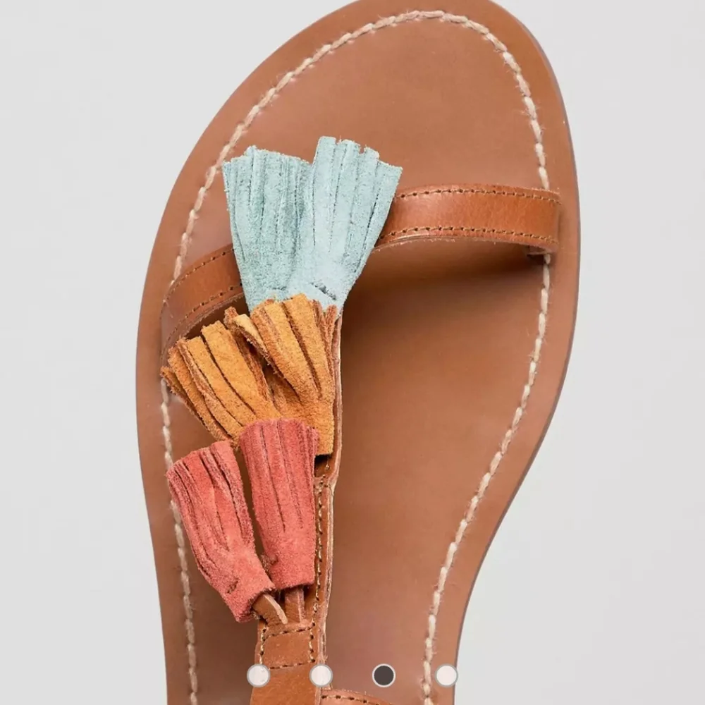 Multi Tassel Sandal - Picture 9 of 10